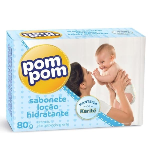 SABONETE INFANTIL LOÇÃO HIDRATANTE POM POM