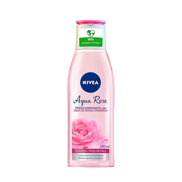 NIVEA FACIAL AQUA ROSE TÔNICO HIDRATANTE 200ML