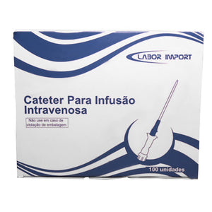CATETER INTRAVENOSO 18G LABOR IMPORT