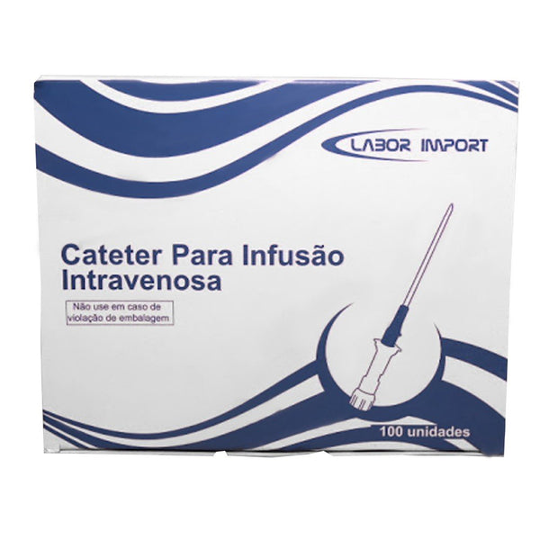 CATETER INTRAVENOSO 18G LABOR IMPORT