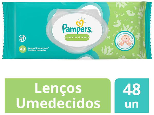 LENCO UMED PAMPERS ALOE VERA 48U