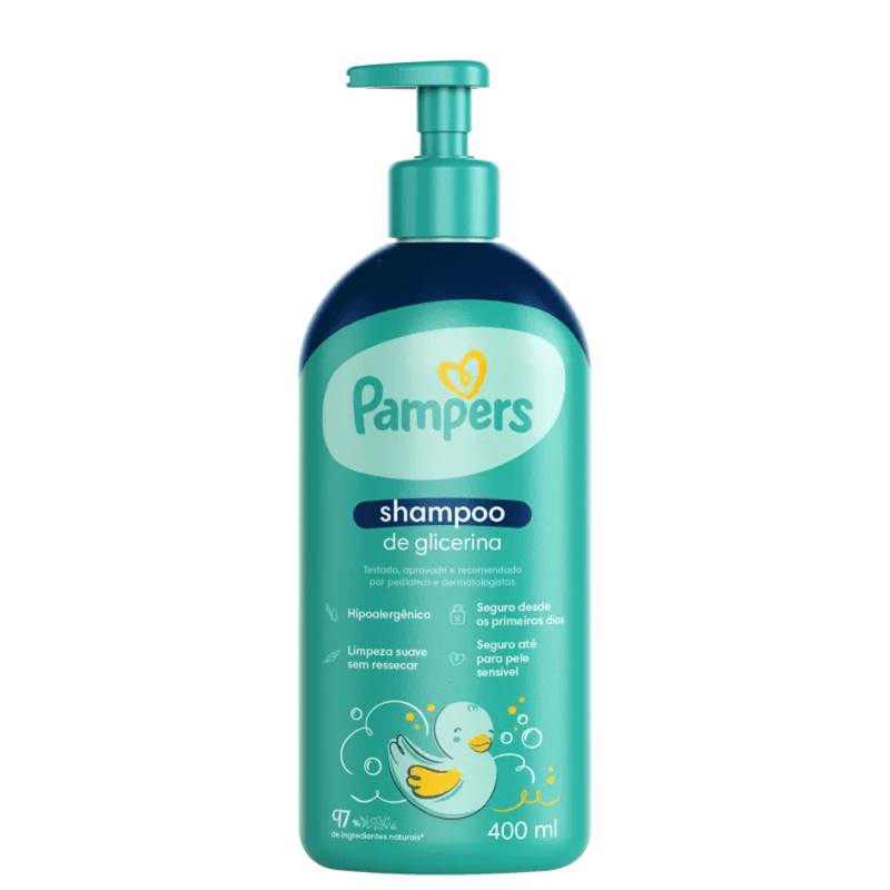 PAMPERS SHAMP GLICERINA 400ML