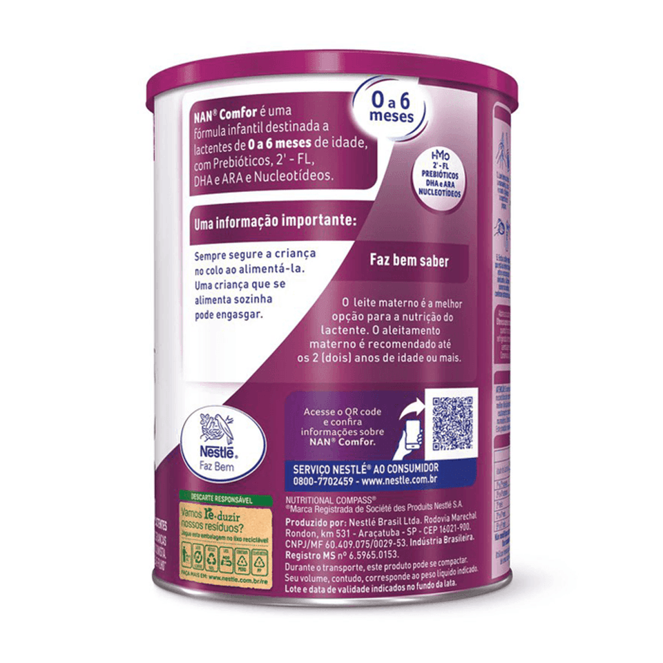 NAN 1 Comfor (0-6) 400g Nestlé