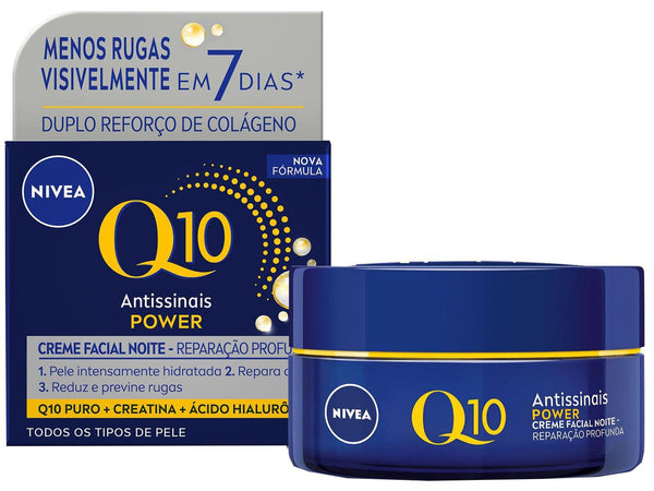 FACIAL Q10 POWER CREME ANTISSINAIS NOITE 50G NIVEA