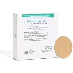 CURATIVO DUODERM EXTRA FINO 3.8X4.4CM MINIATURA CAIXA C/ 20 CONVATEC