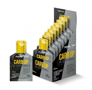 CARB UP GEL SUPER FÓRMULA DISPLAY 10 SACHÊS BANANA V01 PROBIÓTICA