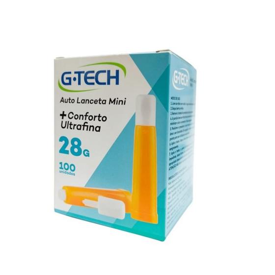 AUTO LANCETA MINI 28G G-TECH