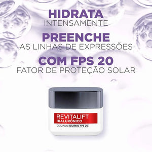 Creme Facial Revitalift Hialurônico Dia 49g L'Oréal Paris