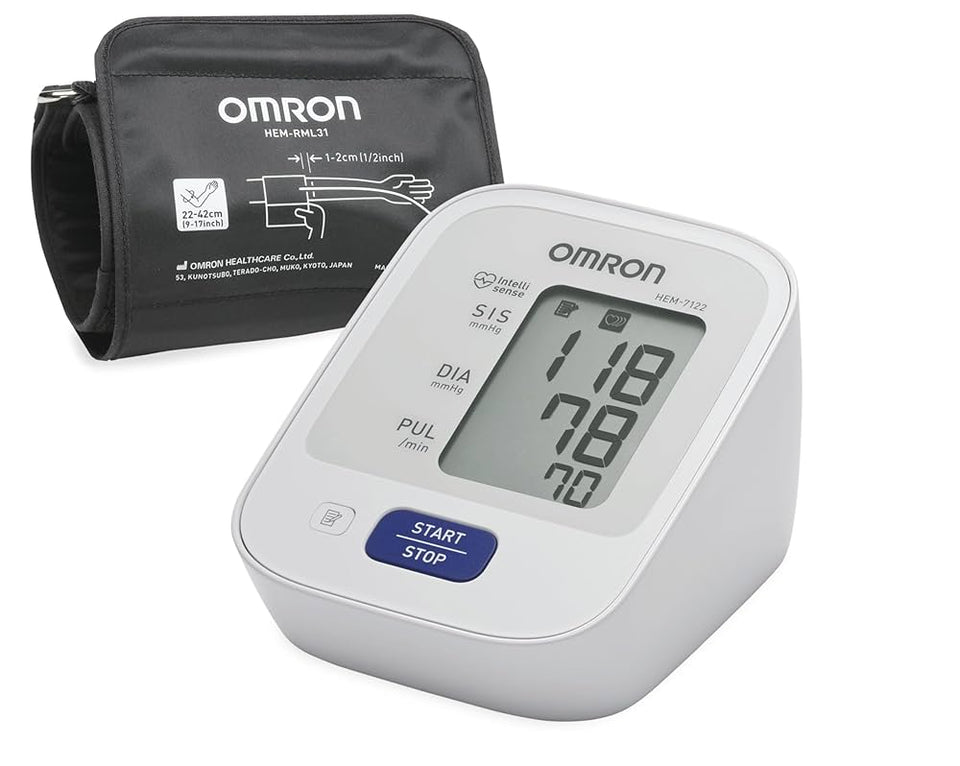 Monitor de Pressão Arterial de Braço HEM-7122 Omron