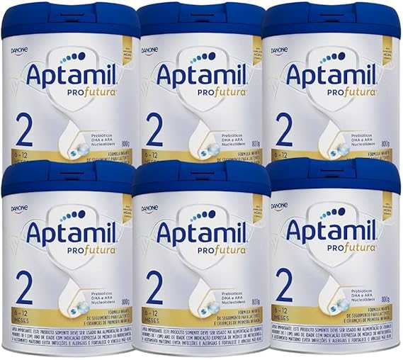 Kit 6x Aptamil Profutura 2 Lata 800g Danone – Cirúrgica Nova Era