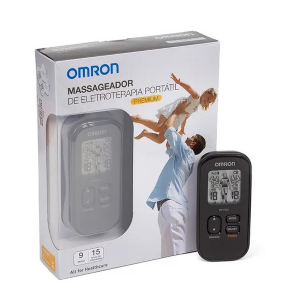 Massageador de Eletroterapia Portátil Premium HV-F021 Omron