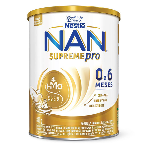 FORMULA INFANTIL NAN SUPREME 1 - 0 A 6 MESES 800G