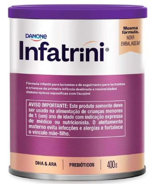 INFATRINI S/ SABOR 400GRS PO DANONE