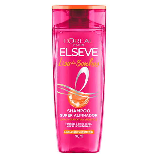 SHAMPOO ELSEVE LISO DOS SONHOS 400ML L'ORÉAL PARIS