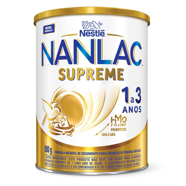 FORMULA INFANTIL NANLAC SUPREME NESTLE- 1 A 3 ANOS 800G