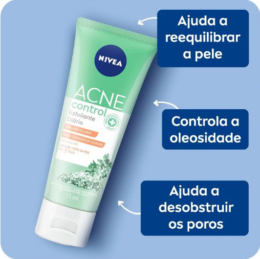 NIVEA FACIAL ACNE ESFOLIANTE CONTROL 75ML