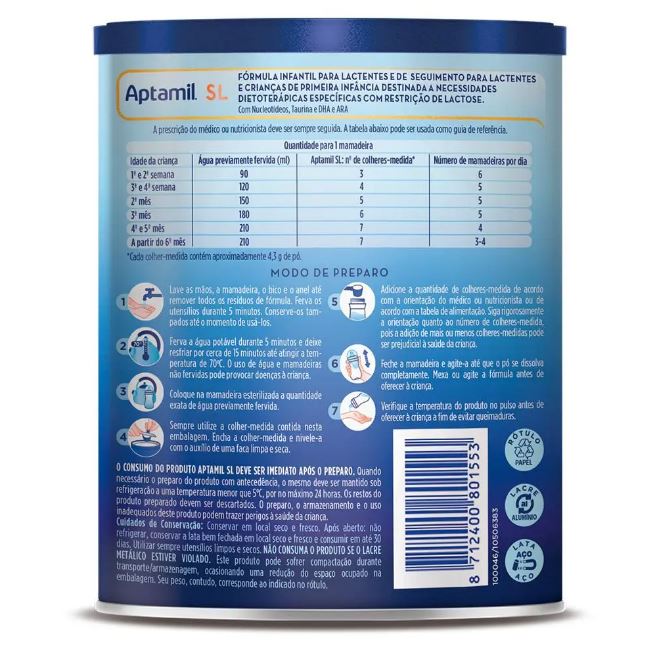 APTAMIL PROEXPERT SL - 400G DANONE