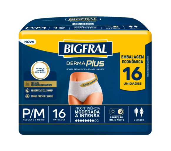 BIGFRAL PANTS PREMIUM TAM.P/M C/16 UNIDADES