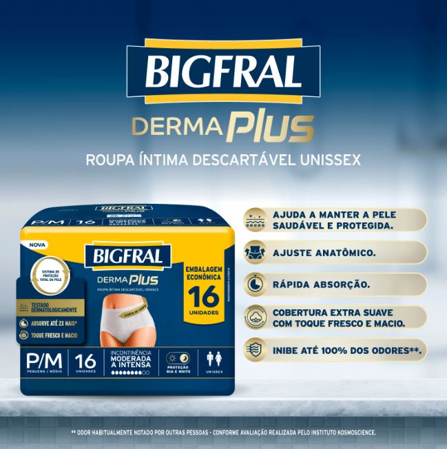 BIGFRAL PANTS PREMIUM TAM.P/M C/16 UNIDADES