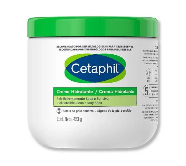 Cetaphil Creme Hidratante 453g + Loção de Limpeza 120ml