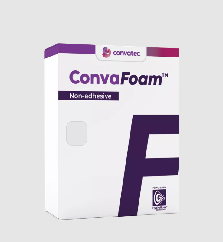 Curativo de Espuma e Hidrofibra Convafoam Caixa c/ 10 Convatec