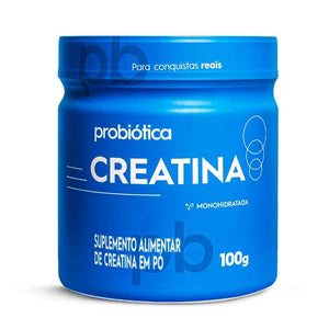 Creatina Monohidratada Suplemento Alimentar em Pó 100g - Probiotica