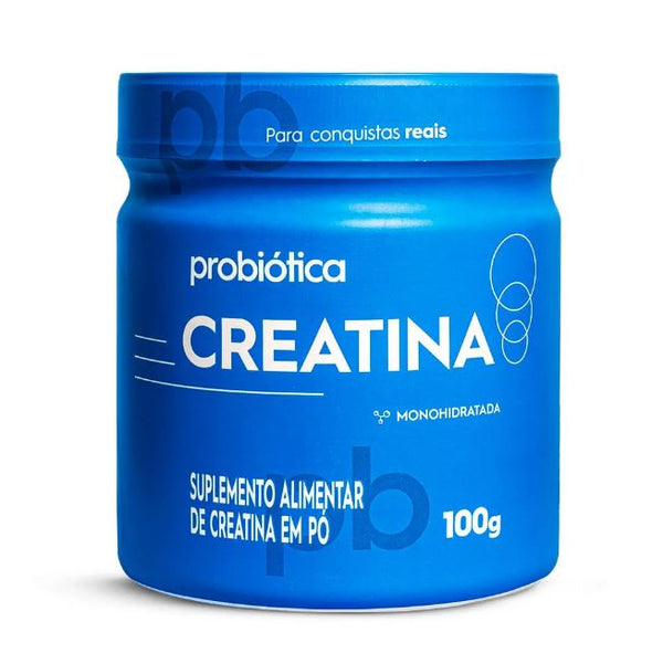 Creatina Monohidratada Suplemento Alimentar em Pó 100g - Probiotica