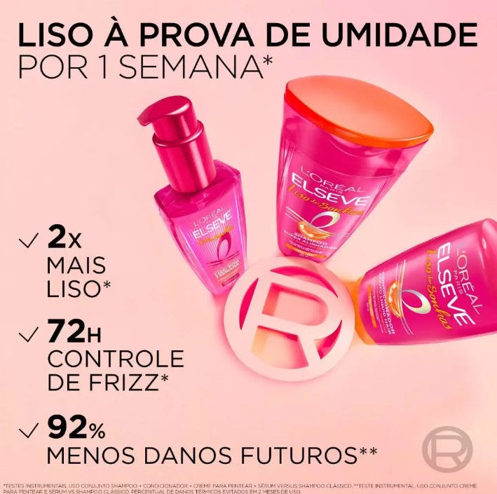 Shampoo Elseve Liso dos Sonhos 400ml L'Oréal Paris