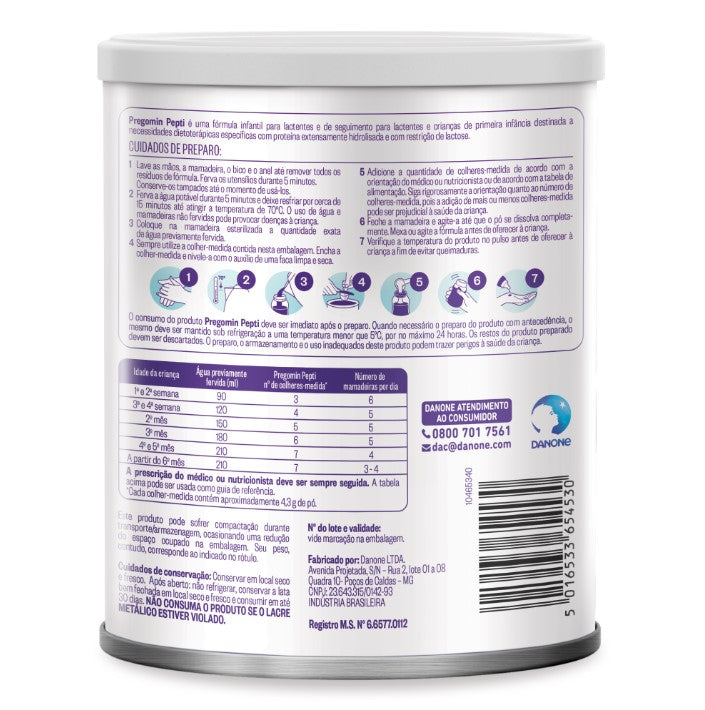 PREGOMIN PEPTI 400 GRAMAS BR DANONE