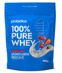 100% Pure Whey Refil 900g Iogurte com Morango Probiótica