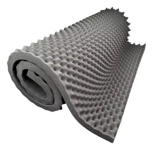 COLCHAO ESPUMA CX DE OVO D-20 1.88X80X04CM CINZA MEDIMPORT