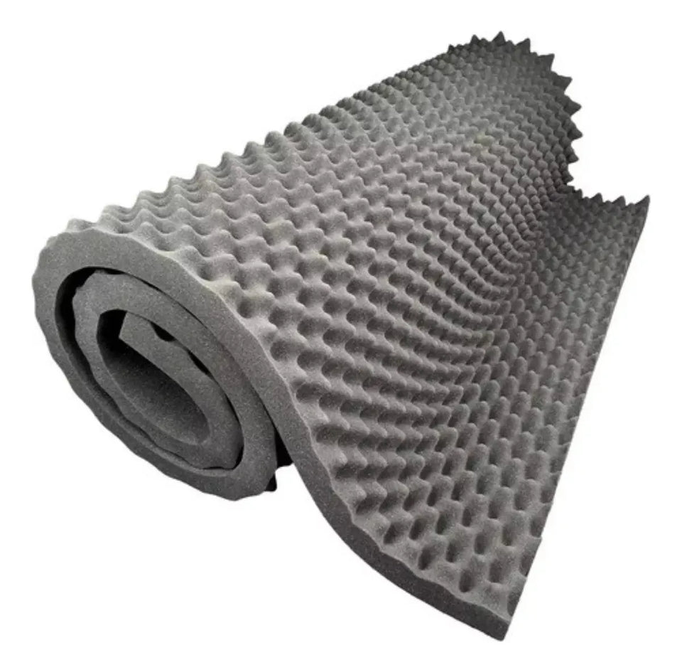 COLCHAO ESPUMA CX DE OVO D-20 1.88X80X04CM CINZA MEDIMPORT
