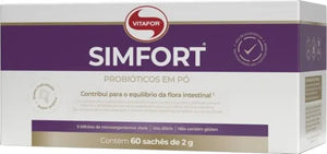 PROBIÓTICO EM PÓ SIMFORT CAIXA C/ 60 SACHES 2G VITAFOR