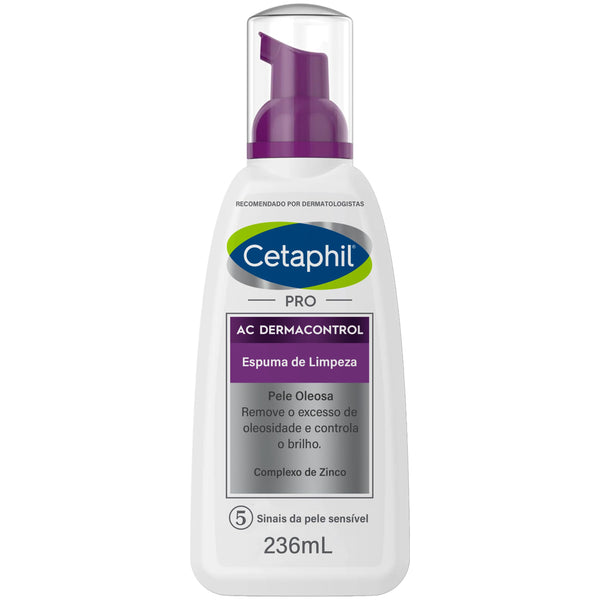 Espuma de Limpeza Pro AC Dermacontrol Cetaphil 236ml