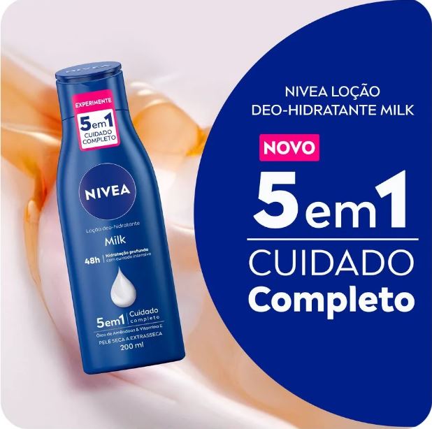 HIDRATANTE CORPORAL BODY MILK 200ML NIVEA