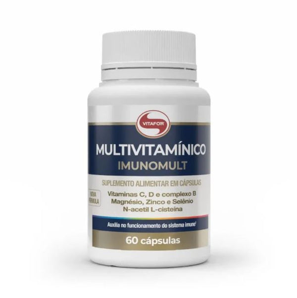 Imunomult Suplemento Alimentar Multivitamínico 120 Cápsulas de 1000mg Vitafor