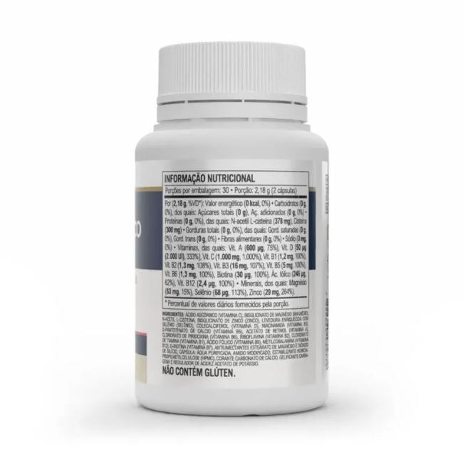 Imunomult Suplemento Alimentar Multivitamínico 120 Cápsulas de 1000mg Vitafor