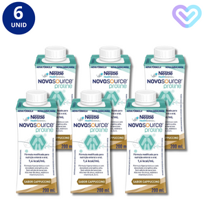 6X NOVASOURCE PROLINE CAPPUCCINO FR 200 ML NESTLÉ