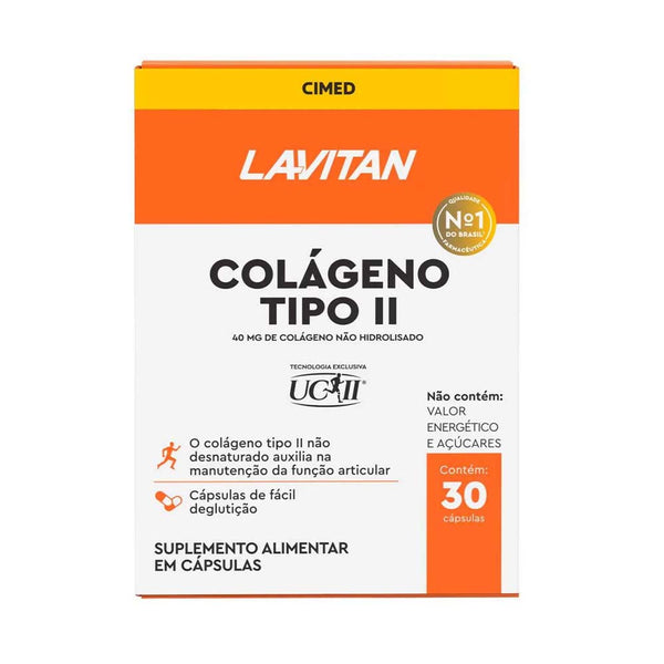 LAVITAN COLAGENO TIPO 2 COM 30 COMPRIMIDOS CIMED