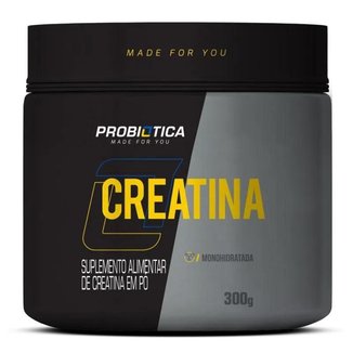 CREATINA PURA PROBIÓTICA POTE 300G V02 PROBIÓTICA