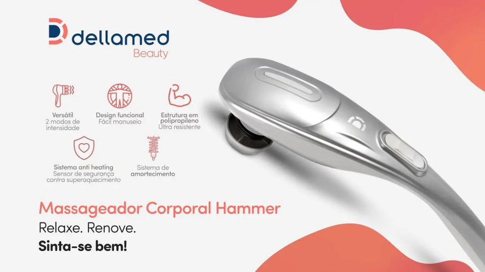 MASSAGEADOR CORPORAL HAMMER 220V DELLAMED
