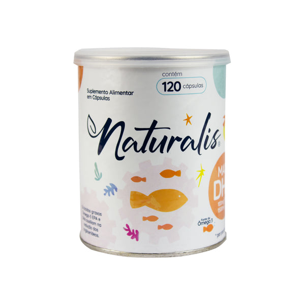 Ômega 3 Maxi DHA 120 Cápsulas Naturalis