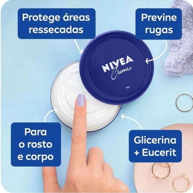 CREME HIDRATANTE POTE 97G NIVEA