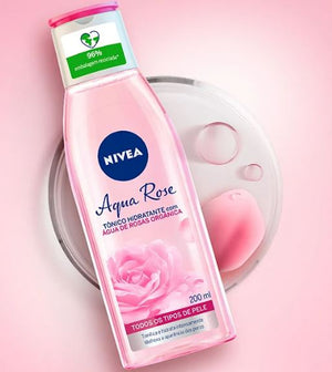 NIVEA FACIAL AQUA ROSE TÔNICO HIDRATANTE 200ML