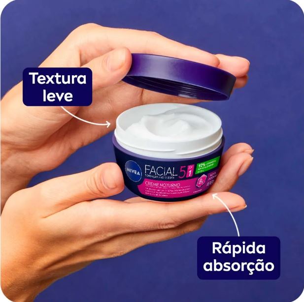 CREME FACIAL NOTURNO 100G NIVEA