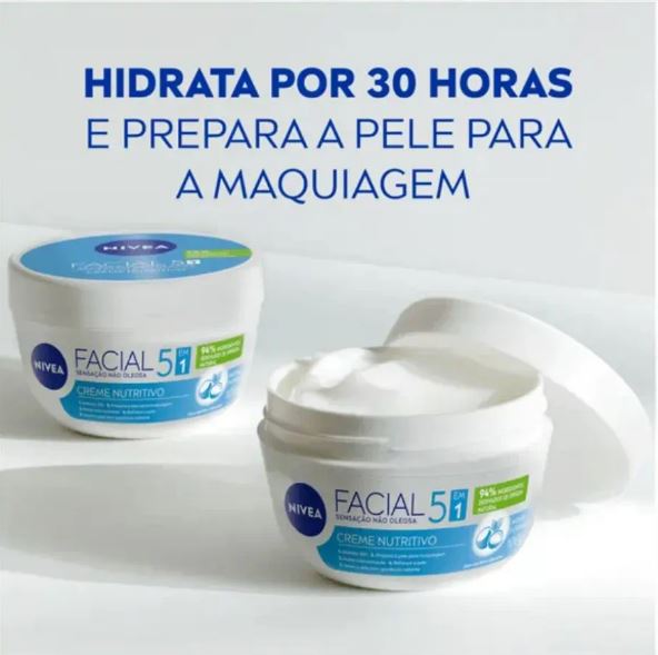 FACIAL CREME NUTRITIVO 5 EM 1 POTE 100G NIVEA