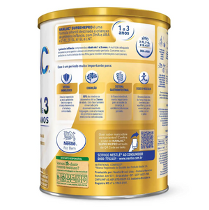 FORMULA INFANTIL NANLAC SUPREME NESTLE- 1 A 3 ANOS 800G