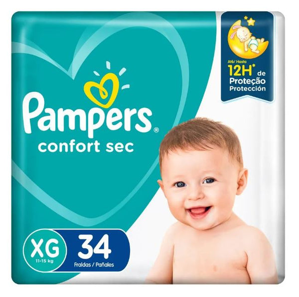PAMPERS CONFORT SEC XG C/34