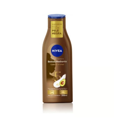 LOÇÃO HIDRATANTE BELEZA RADIANTE PELE NEGRA 200ML NIVEA