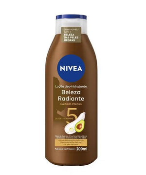 LOÇÃO HIDRATANTE BELEZA RADIANTE PELE NEGRA 200ML NIVEA